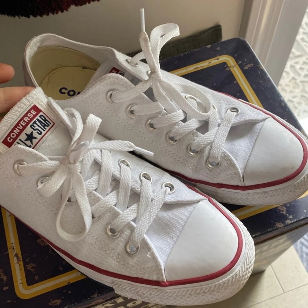 white converse
